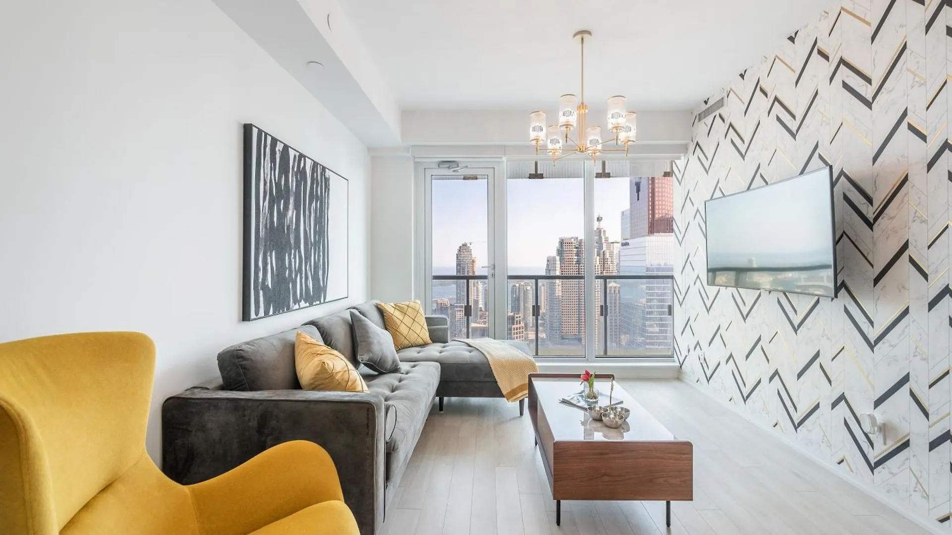 Designer 1Br Suite With Cn Tower, Skyline View Toronto
