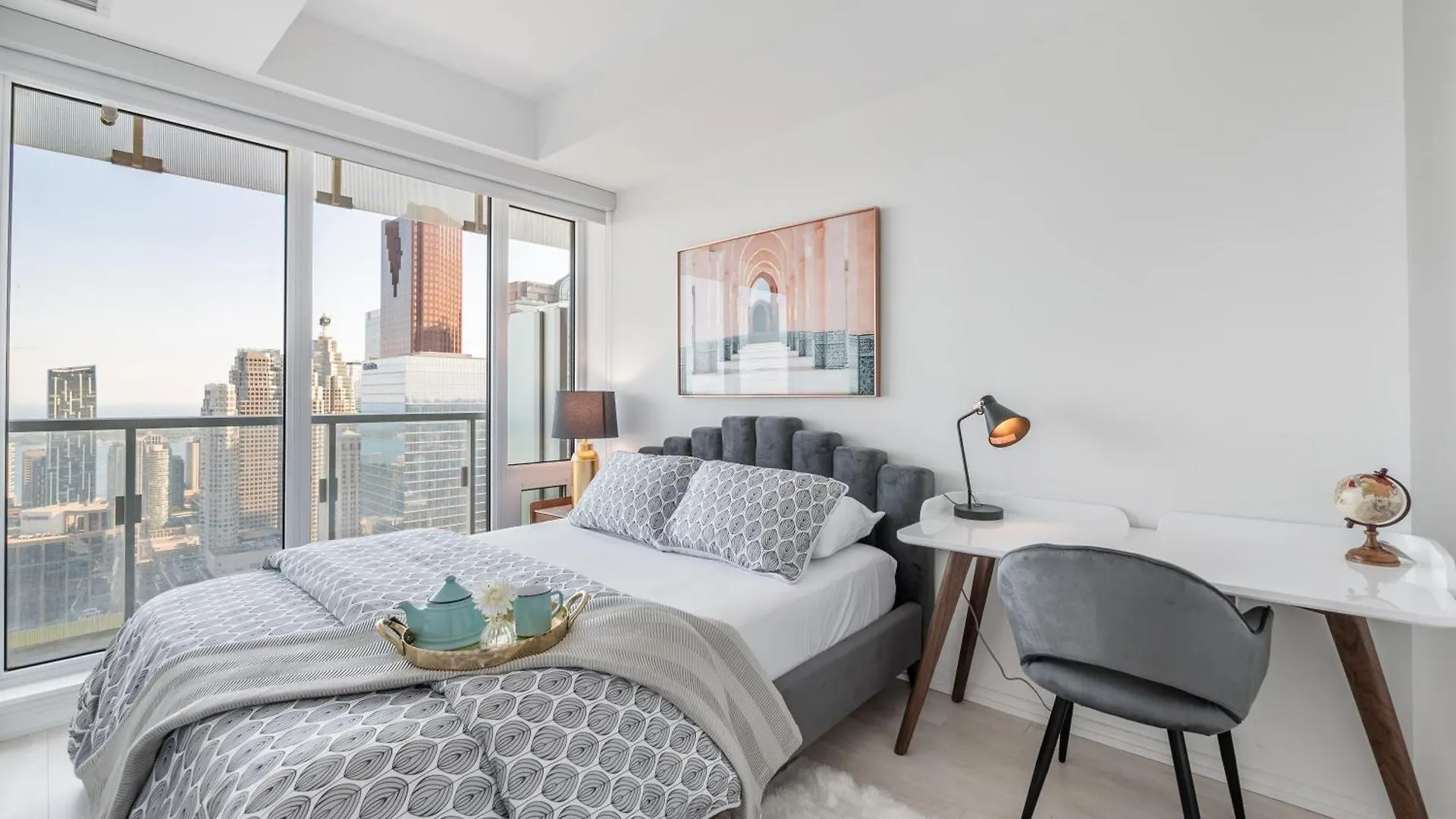 아파트 Designer 1Br Suite With Cn Tower, Skyline View 토론토